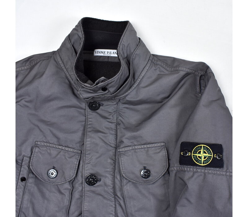 Stone Island grey microfiber field jacket XXL