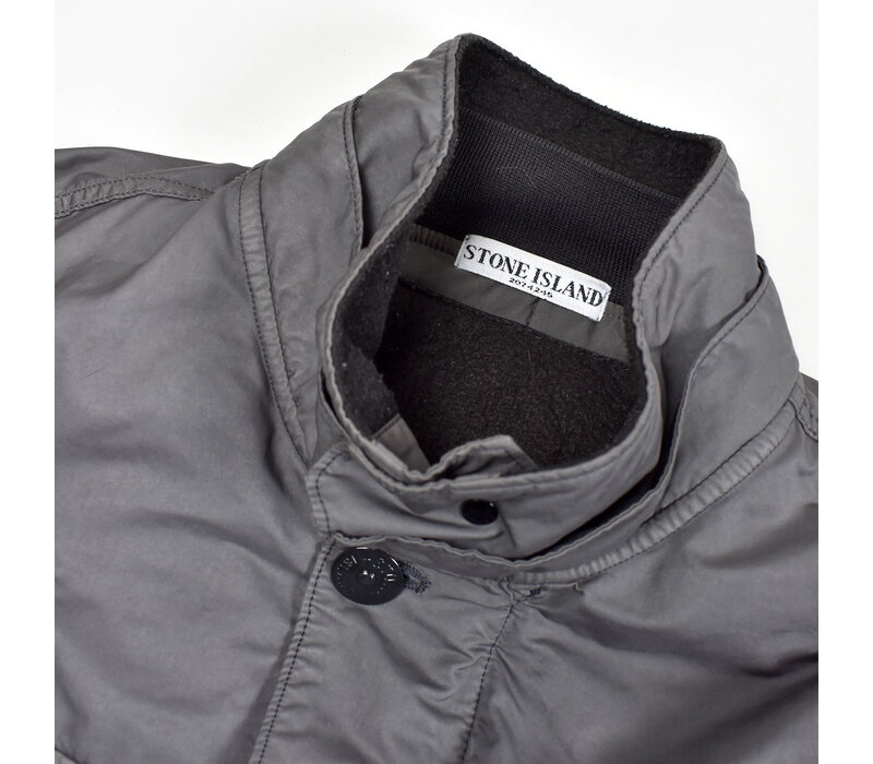 Stone Island grey microfiber field jacket XXL
