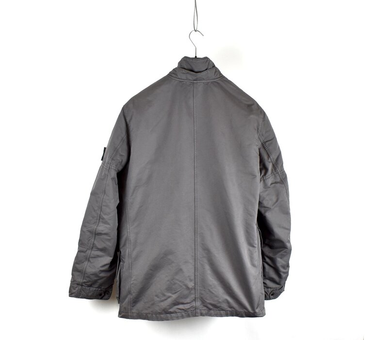 Stone Island grey microfiber field jacket XXL