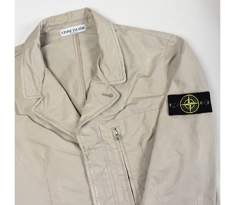 Stone Island grey david microfiber blazer jacket XL