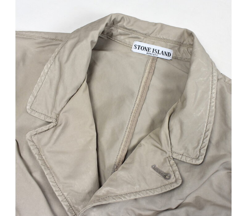 Stone Island grey david microfiber blazer jacket XL