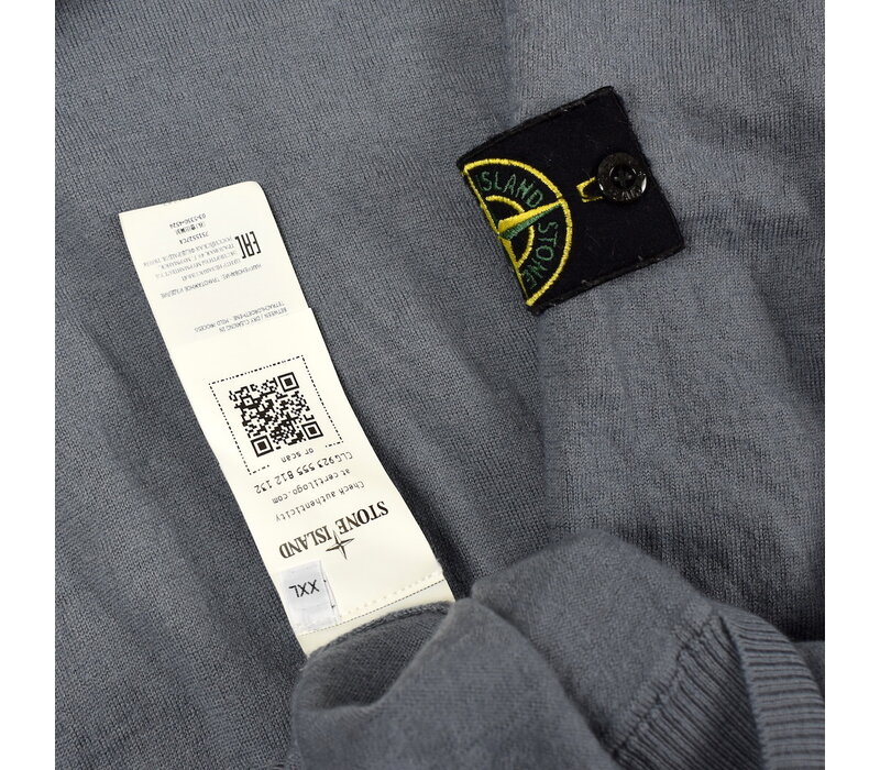 Stone Island blue light wool turtleneck knit XXL