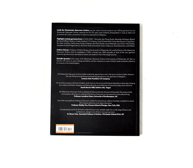 Inside the Westminster Menswear Archive softcover boek