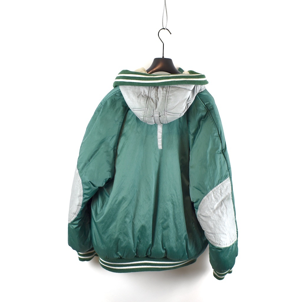 Boneville Massimo Osti 1980s Navy Arctic green hooded bomber