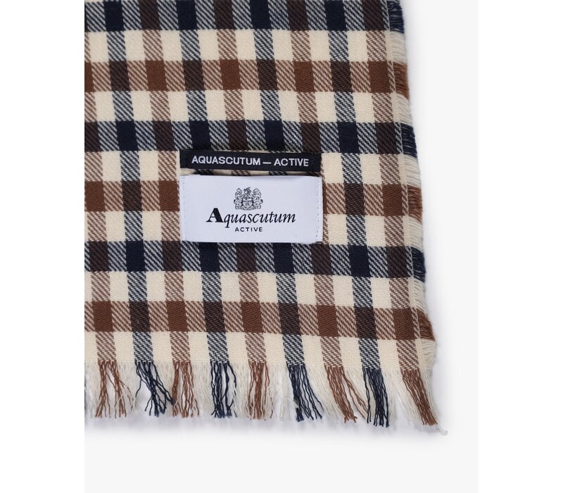 Aquascutum club check scarf