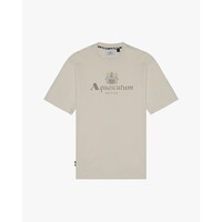 Aquascutum Active big logo t-shirt Old White