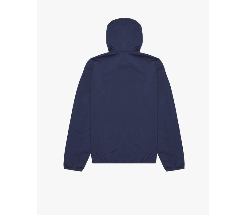 Aquascutum hooded reversible club check sailor jacket Navy