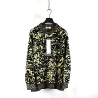 Stone Island twisted pixel camo crew neck knit XL
