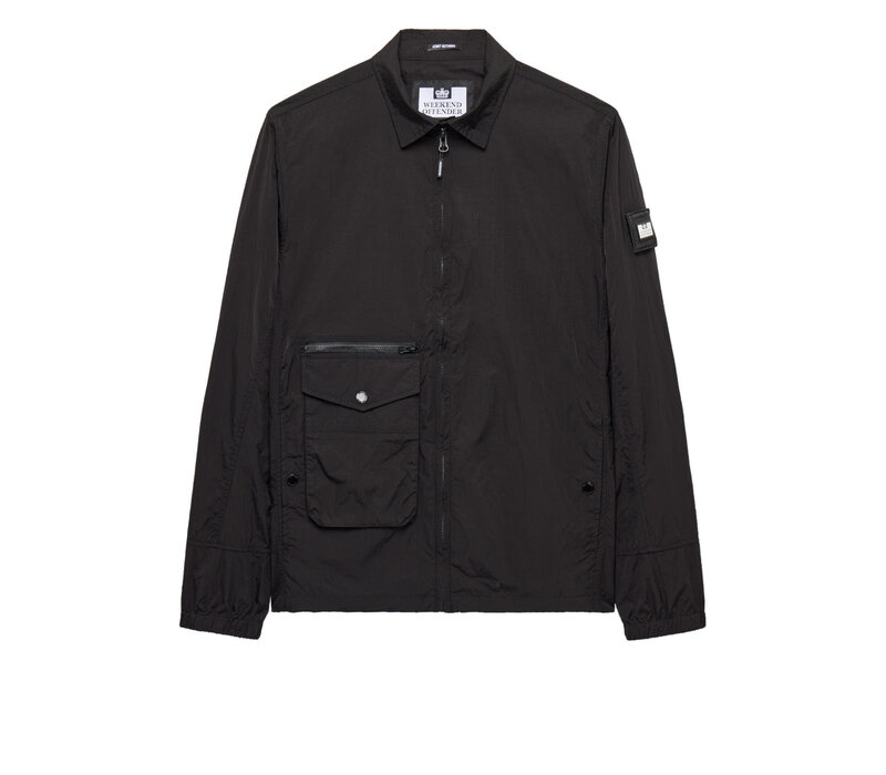 Weekend Offender Vinnie overshirt jacket Black