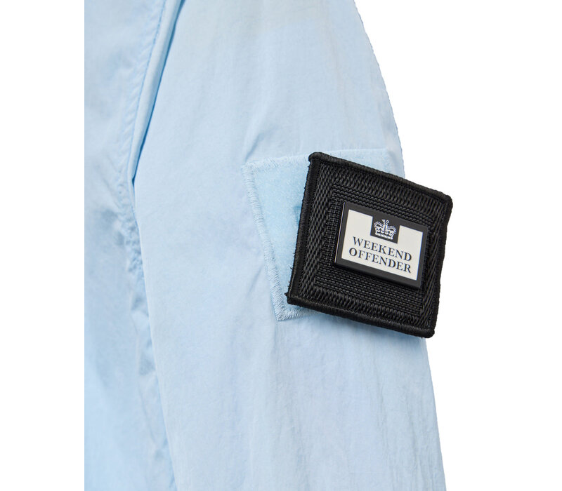 Weekend Offender Vinnie overshirt jacket Ocean Wave Blue