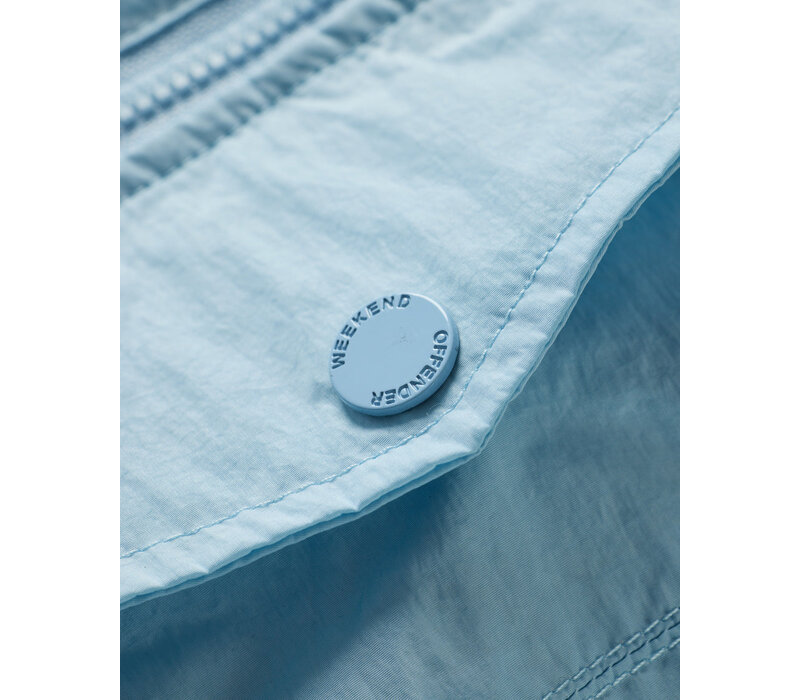 Weekend Offender Vinnie overshirt jacket Ocean Wave Blue