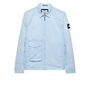 Weekend Offender Weekend Offender Vinnie overshirt jacket Ocean Wave Blue