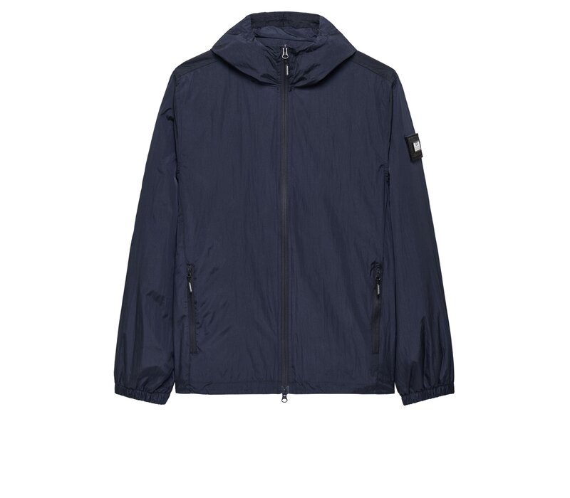 Weekend Offender Technician face mask hooded jacket Navy