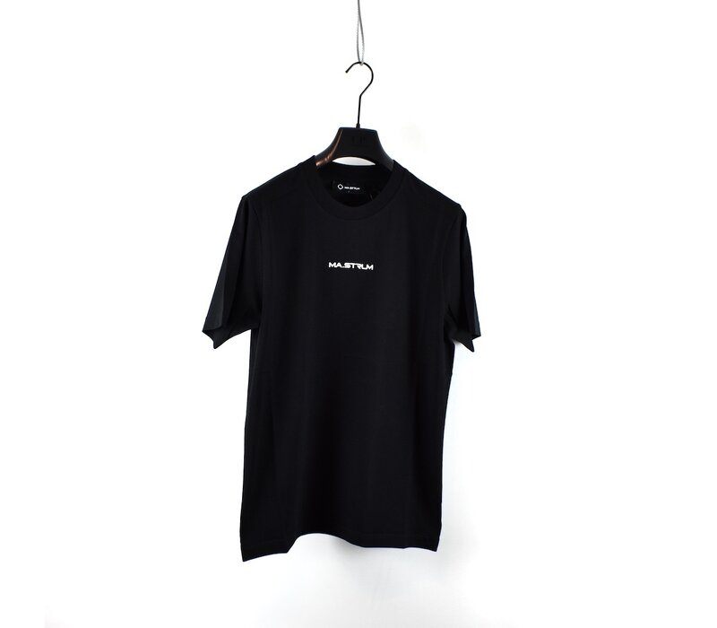 MA.STRUM logo print tee Jet Black