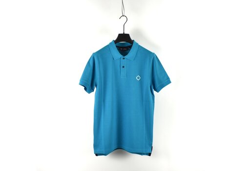MA.STRUM MA.STRUM SS pique polo Vallarta Blue