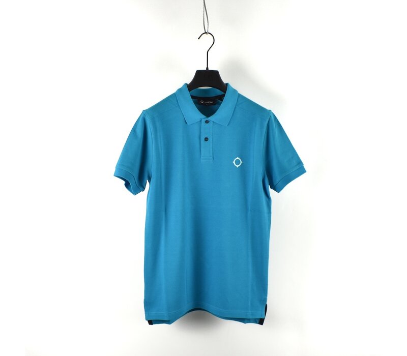MA.STRUM SS pique polo Vallarta Blue