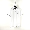 MA.STRUM MA.STRUM SS double tipped pique polo Optic White