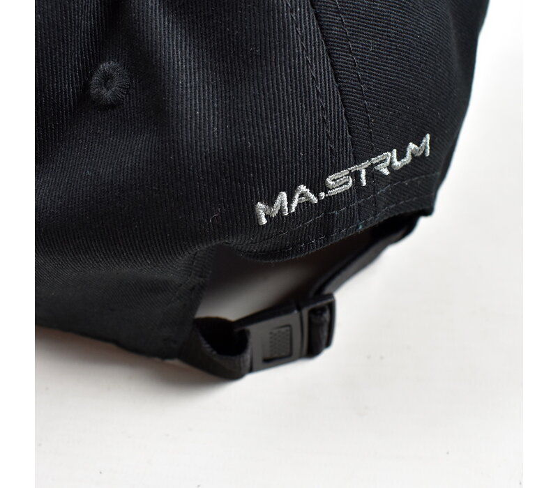 MA.STRUM cotton logo cap Jet Black