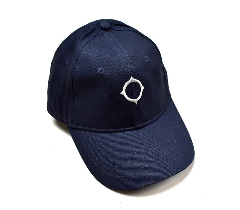 MA.STRUM cotton logo cap Ink Navy