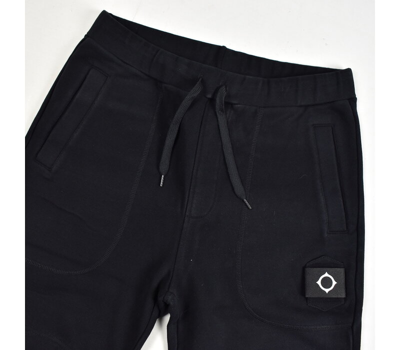 MA.STRUM edge pocket sweat short Jet Black