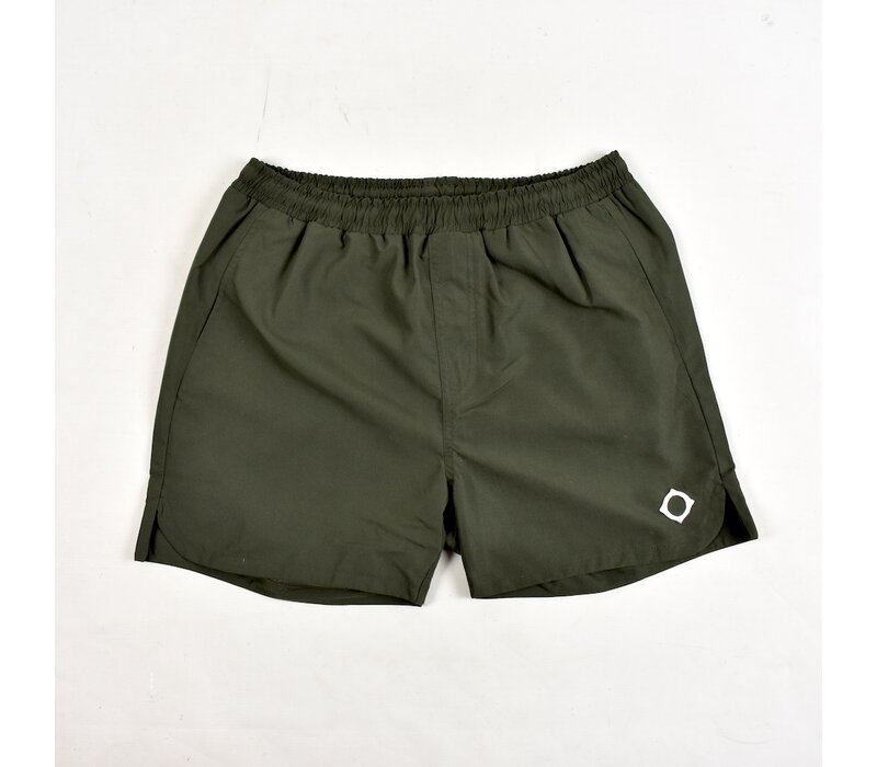 MA.STRUM icon swim short Oil Slick Green
