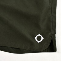 MA.STRUM icon swim short Oil Slick Green