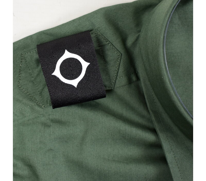 MA.STRUM LS cyclone shirt Oil Slick Green