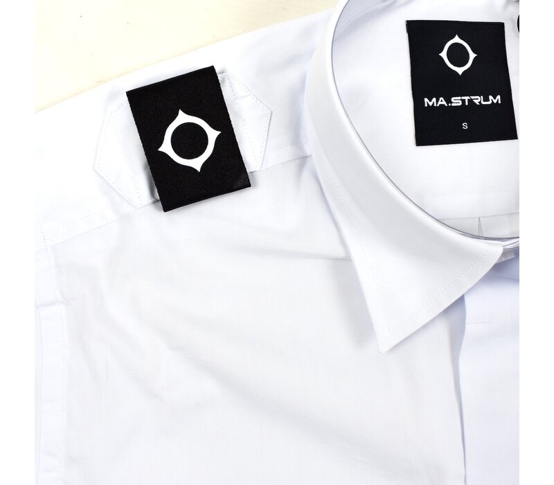 MA.STRUM LS cyclone shirt Optic White