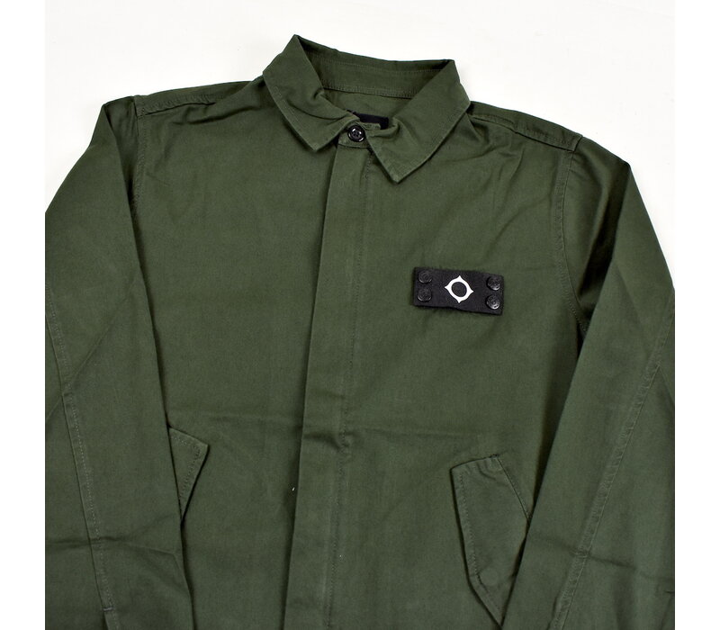 MA.STRUM mizzen harrington jacket Oil Slick Green