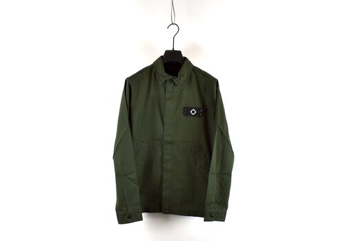MA.STRUM MA.STRUM mizzen harrington jacket Oil Slick Green