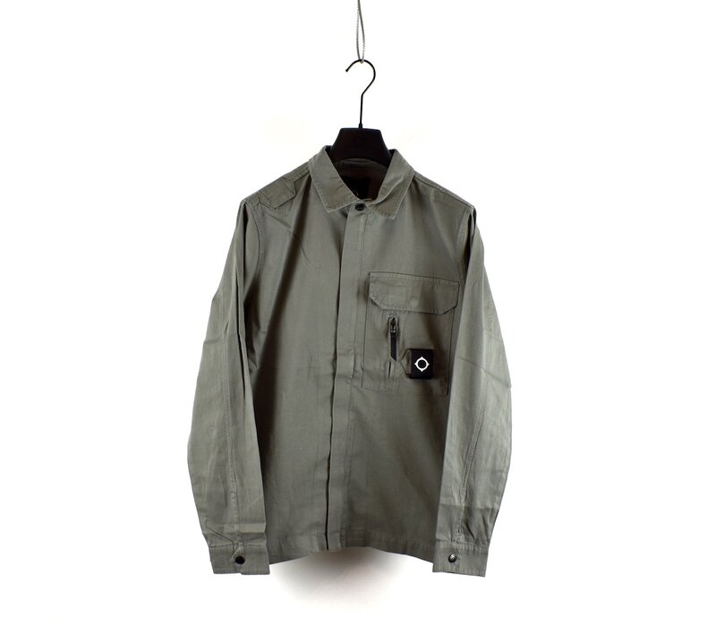 MA.STRUM cadet overshirt jacket Sedona Grey