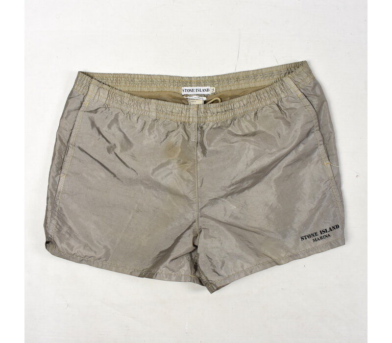 Stone Island Marina grey formula steel swim shorts 54