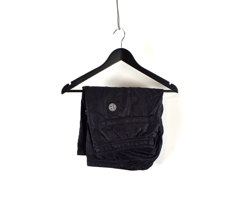 Stone Island navy micro ripstop nylon shorts 36