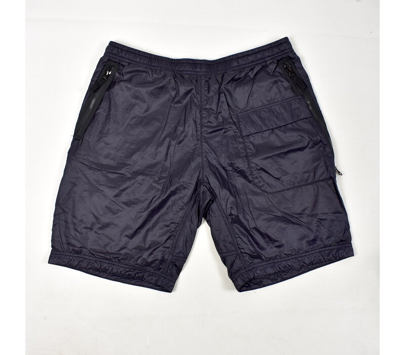 Stone Island navy micro ripstop nylon shorts 36
