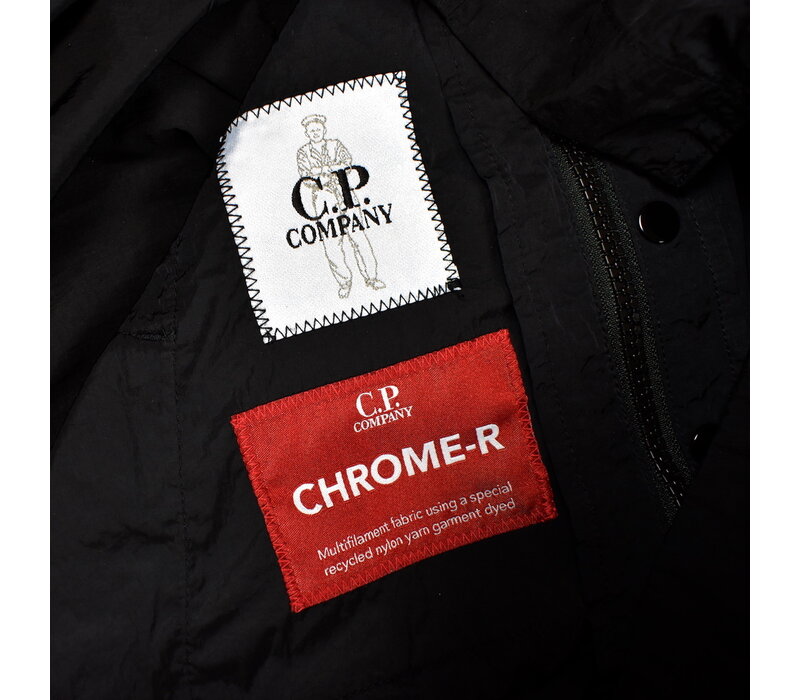 C.P. Company black chrome-r lens detail overshirt M