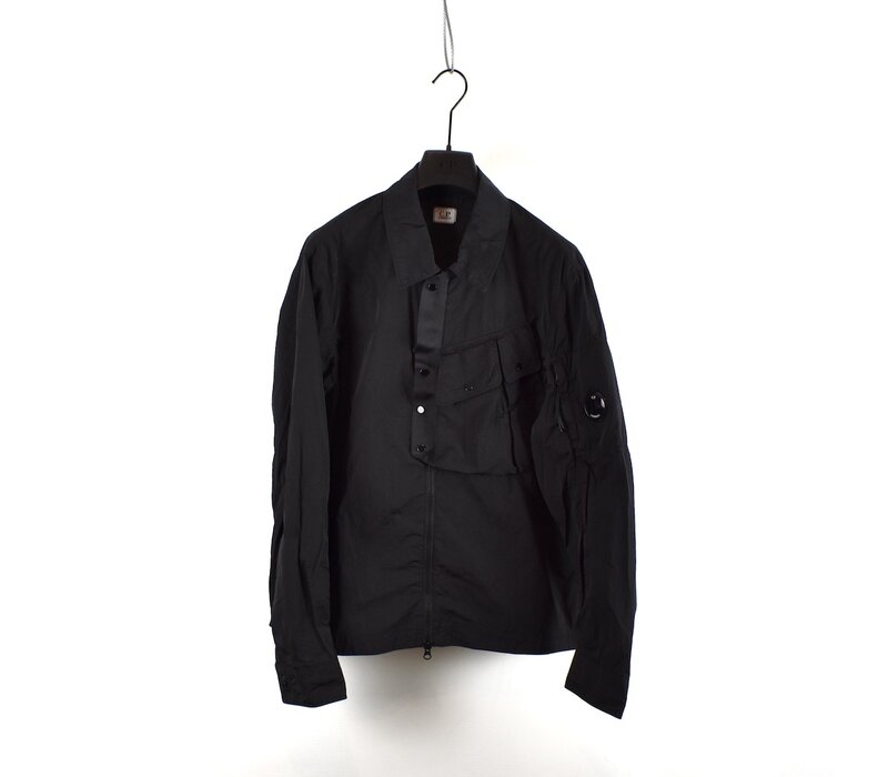 C.P. Company black chrome-r lens detail overshirt M