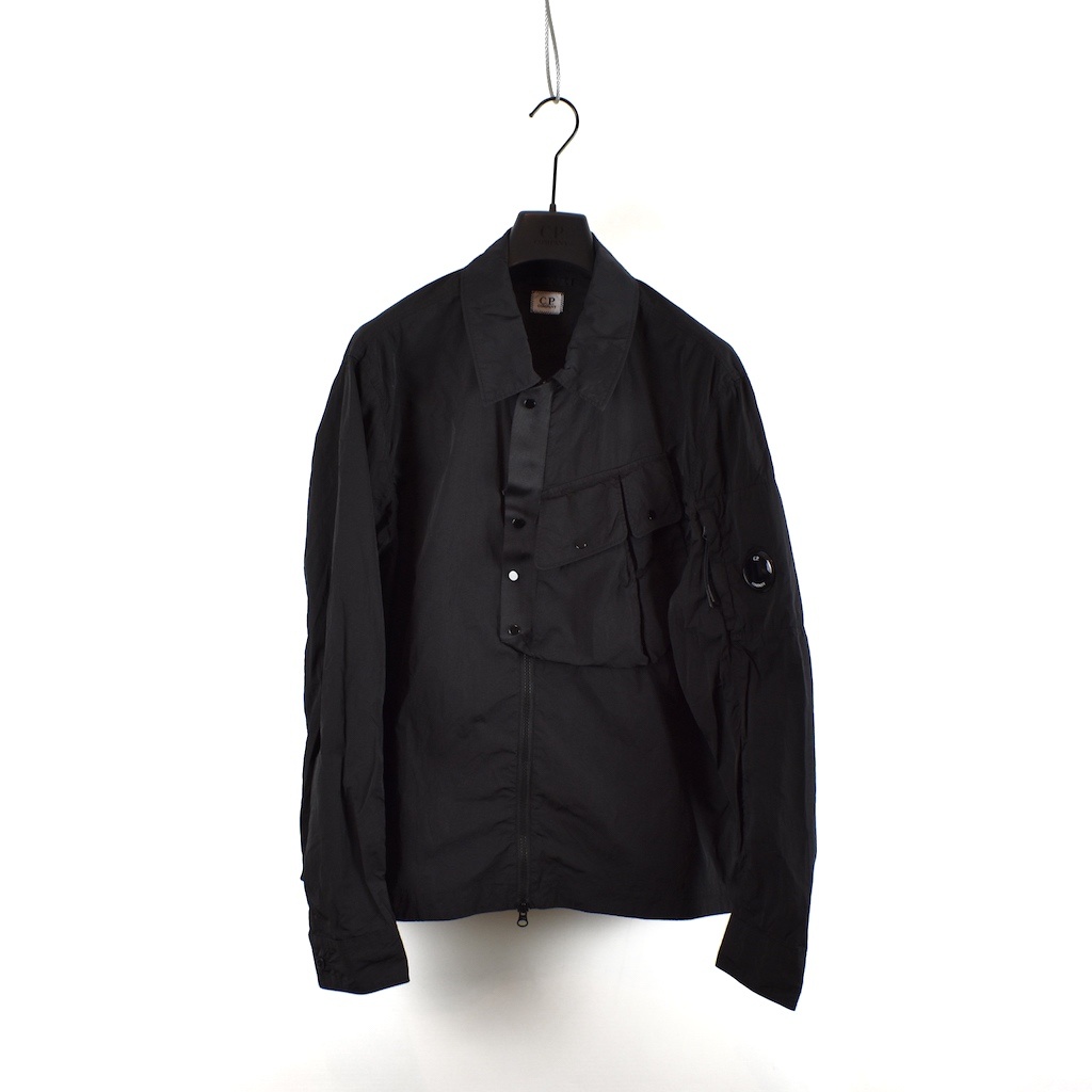 C.P. Company black chrome-r lens detail overshirt M - Archivio85