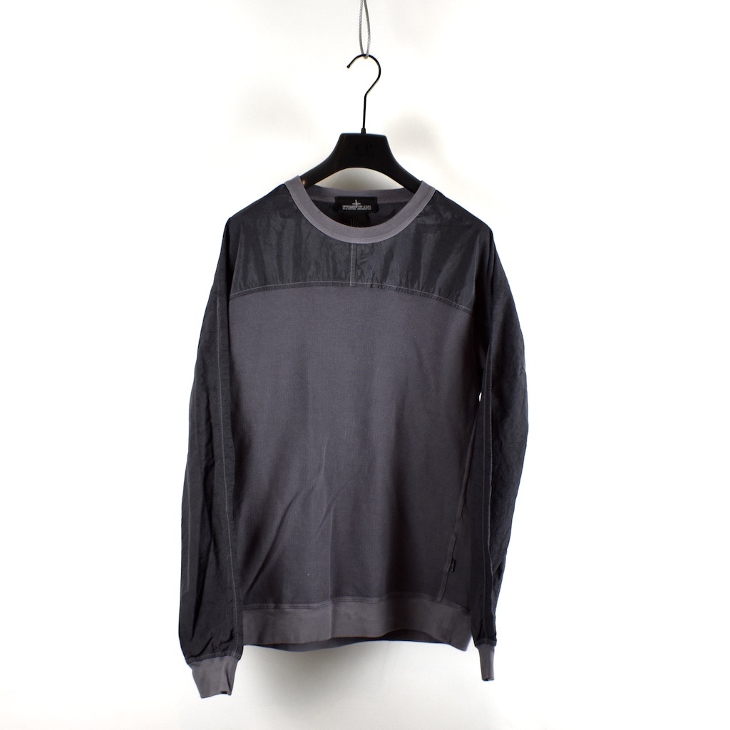 トップス Stone  shadow project sweat L 19aw Stone Island Shadow Project Men's Printed Crew Sweat in
