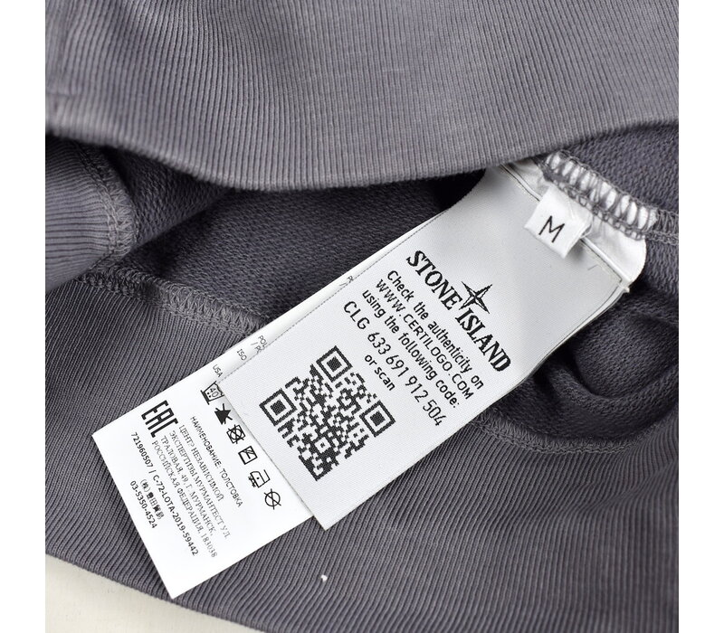 Stone Island shadow project grey crew neck sweatshirt M