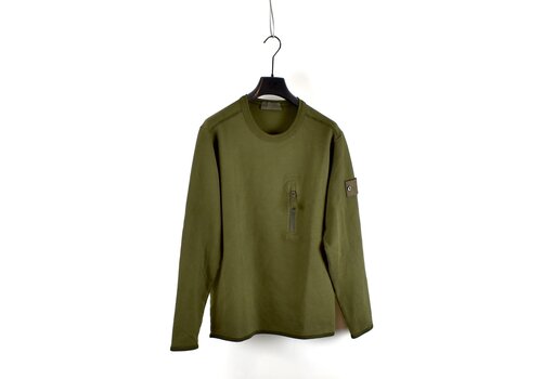Stone Island Stone Island green ghost piece crew neck sweat M
