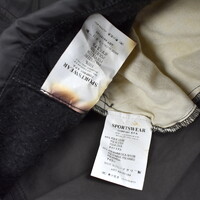 Stone Island brown david microfiber trench coat L