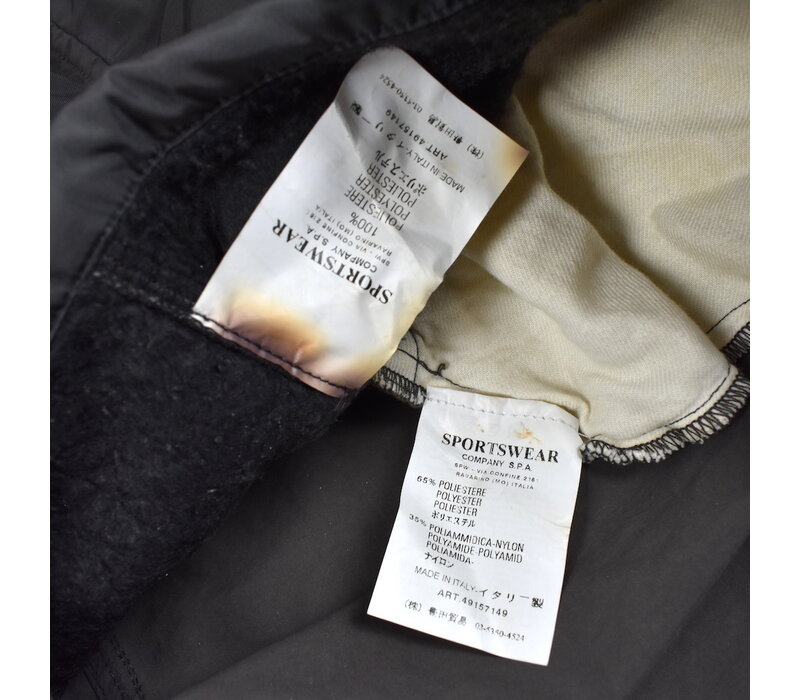 Stone Island brown david microfiber trench coat L