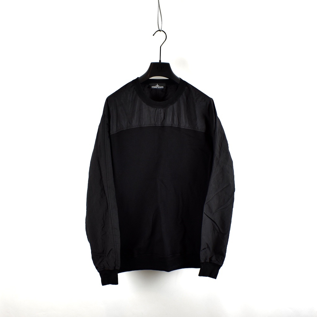 Stone Island shadow project black crew neck sweatshirt M
