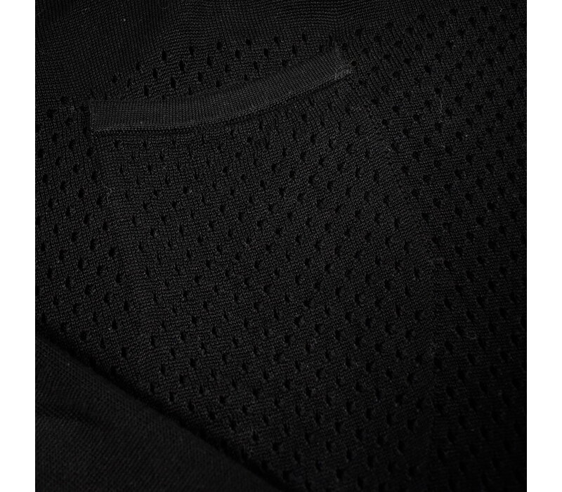 Stone Island shadow project black hooded wool knit M