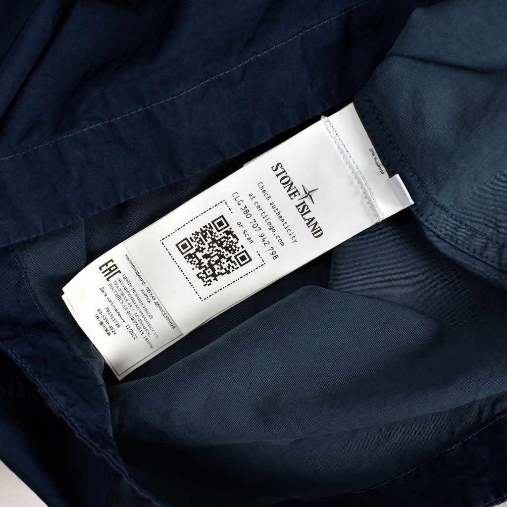 ジャケット・アウター STONE  TWILL COTTON OVERSHIT M STONE ISLAND Logo-Appliquéd Twill Overshirt for Men | MR PORTER