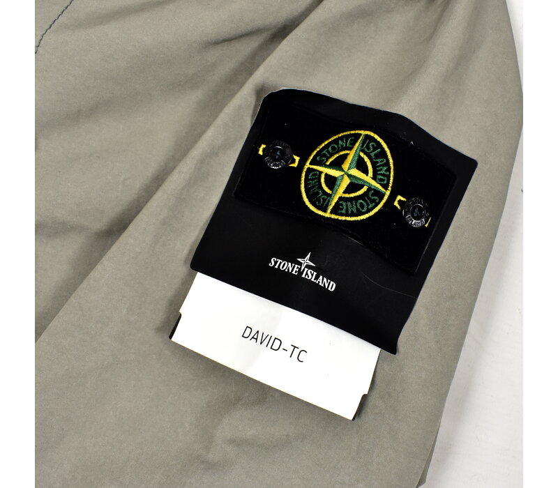 Stone Island grey david-tc trench coat XXXL