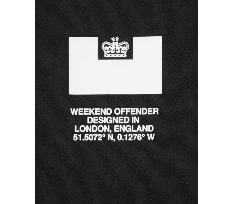 Weekend Offender Carmine t-shirt Black