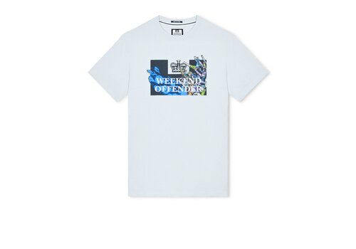 Weekend Offender Weekend Offender Molazza t-shirt Sea Spray Blue