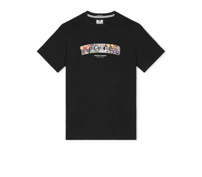 Weekend Offender Saturday t-shirt Black