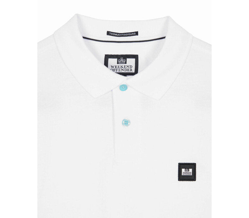 Weekend Offender Caneiros polo White